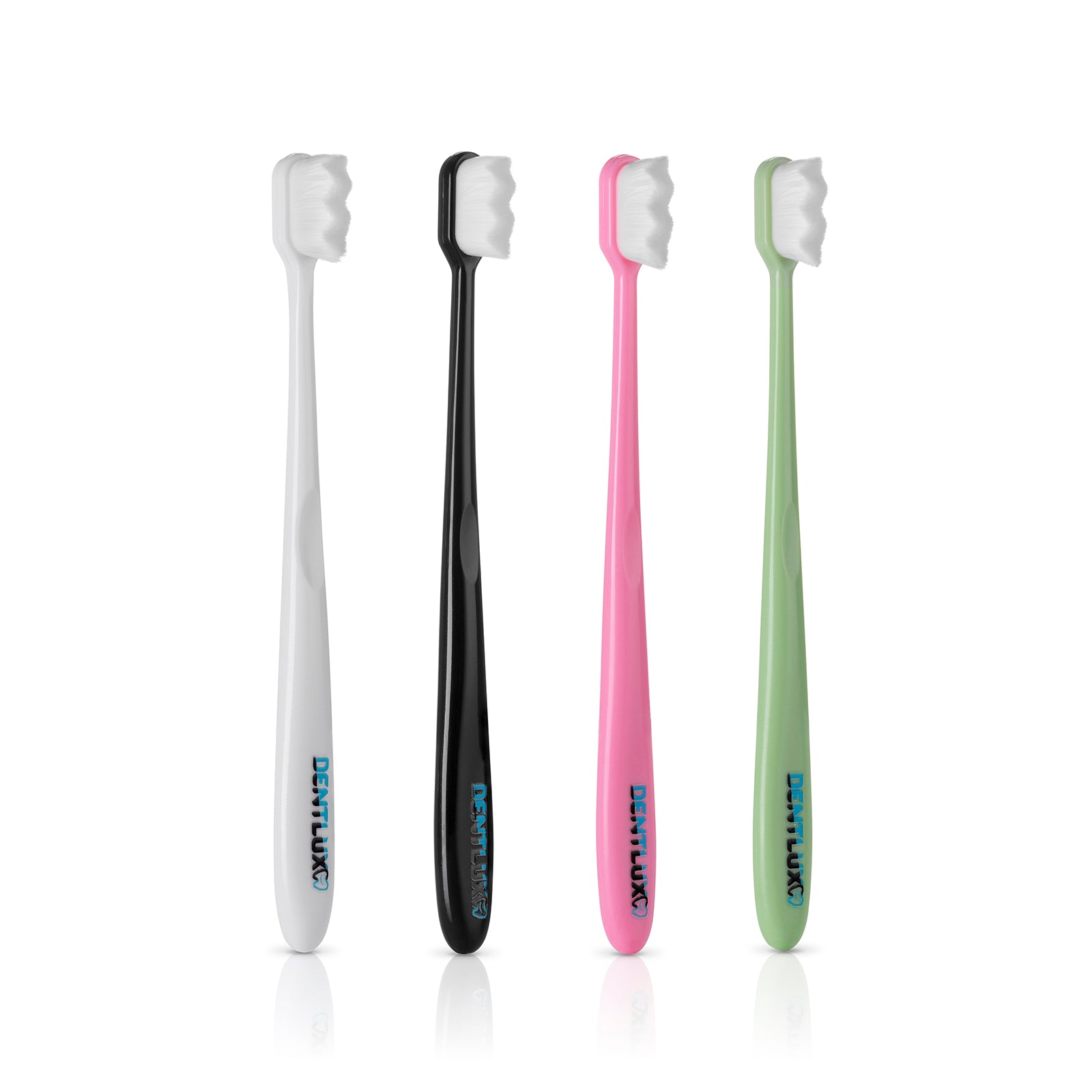 Dentlux balíček 12 ochutených zubných pást + 4 nanokefky zadarmo