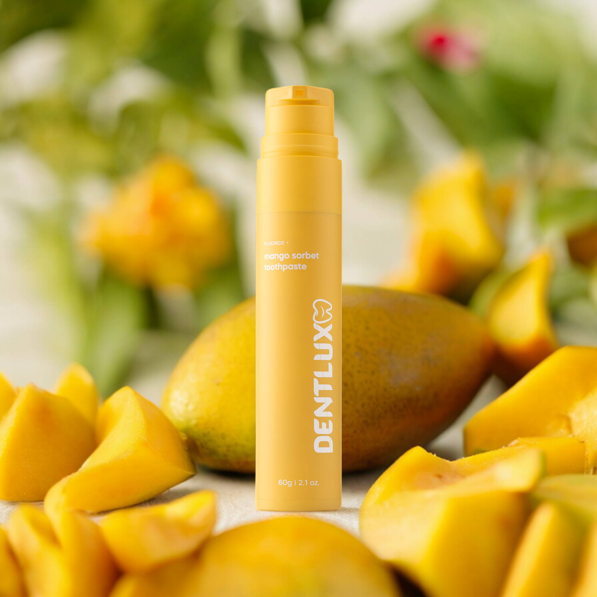 Dentlux ochucená zubní pasta Mango sorbet - Dentlux