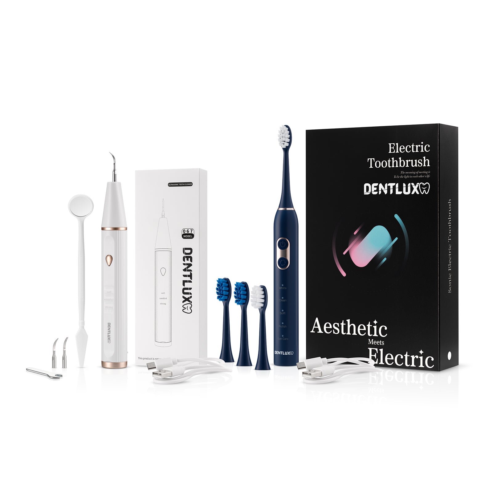 Black Friday balíček – ultrazvukový odstraňovač zubného kameňa a sonická kefka