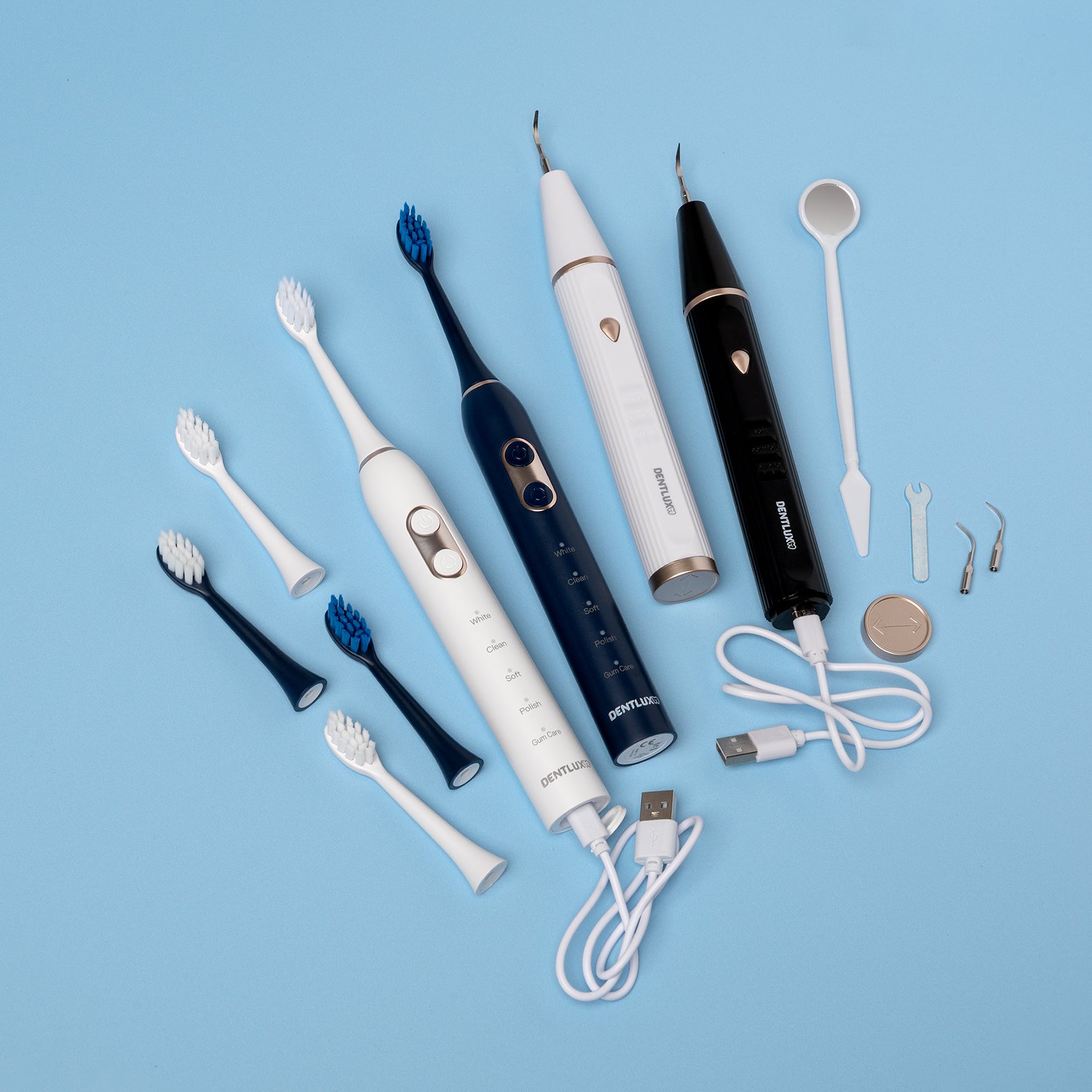 Black Friday balíček – ultrazvukový odstraňovač zubného kameňa a sonická kefka